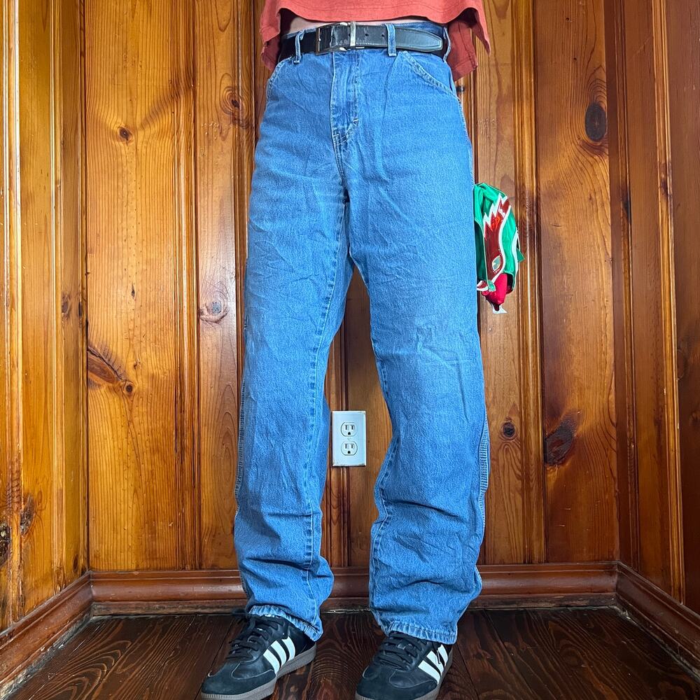 Dickies 34 x 32 Y2K Carpenter Jeans Blue Relaxed